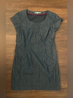 Boden Chambray Denim Dress size 6p